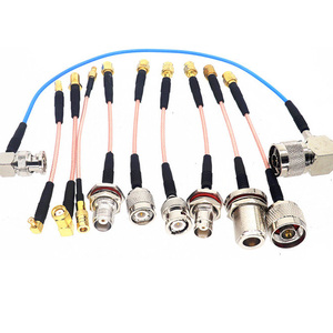 ผู้ผลิตสายโคแอกเชียล RF พร้อมหัวต่อ SMA/<span class=keywords><strong>BNC</strong></span>/MCX/MMCX/N/SMB/SMC/SMP ความยาวตามสั่ง - Product Image 1