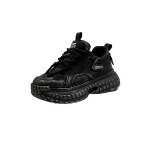 Empire Pipe Zapatillas deportivas gruesas para hombre con punta redonda y cordones, transpirables, con suela de goma, zapatos deportivos de moda - Product Image 5