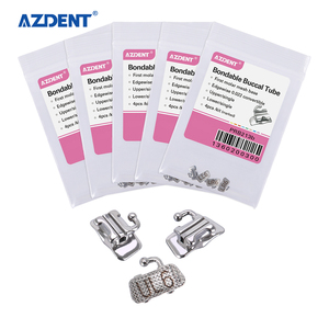 AZDENT diş Edgewise 022 cabrio Bondable ortodontik bukkal tüp - Product Image 6