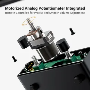 เครื่องขยายเสียง P4ระบบ Fosi: อินพุต<span class=keywords><strong>3</strong></span> RCA, swappable op-amps, eq/bypass, การควบคุมเสียงแหลมและเสียงเบสสำหรับระบบเสียง - Product Image 4