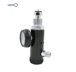 Lovtec bullnose cga540 regolatore di ossigeno medico stile <span class=keywords><strong>click</strong></span> con flacone umidificatore - Product Image 3