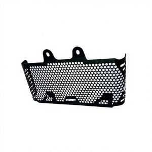 Cache-radiateur PH KIN pour R9T, revêtement noir poudré, découpe laser CNC de précision - Product Image 1