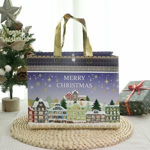 Bolsa de Compras Reutilizable Personalizada, Laminada, Ecológica, de PP, Plegable, para Supermercado, Regalos de Navidad - Product Image 4