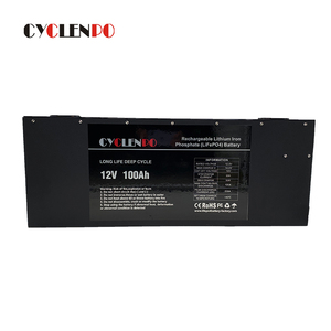 <span class=keywords><strong>Batterie</strong></span> LiFePO4 12V 100Ah ultra-mince 2,36 pouces, design ultra-plat, boîtier métallique gain de place pour véhicule tout-terrain et camping-car - Product Image 2