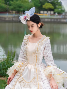 Vestido de Corte Medieval Europeo Retro, Vestido de Princesa <span class=keywords><strong>Victoria</strong></span>, Vestido de Escenario - Product Image 3