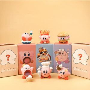 Figura Coleccionable de Anime de PVC con Temática de Comida, Caja Sorpresa Kawaii con Diseño de <span class=keywords><strong>Kirby</strong></span>, Juguete de Moda - Product Image 1