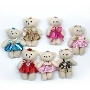 Saint Valentin Couette Diamant Ours Crème Glacée Fleur Dessin Animé Bouquet Mousse Dur Brodé Technique Super Doux Peluche - Product Image 5