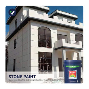<span class=keywords><strong>Pintura</strong></span> de pared exterior de nuevo diseño Vanlei, <span class=keywords><strong>piedra</strong></span> de imitación natural en aplicación de pulverización de revestimiento acrílico líquido - Product Image 3