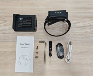 Bracelet de suivi personnel GPS 4G à cheville non amovible avec télécommande, étanche IP68, carte SIM pour la surveillance des délinquants - Product Image 6