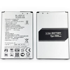 LG k8 K4 K3 M160 MS210 X230K M160 X240K LV3 2017 버전 K8 휴대폰 배터리 용 <span class=keywords><strong>BL</strong></span> <span class=keywords><strong>45F1F</strong></span> 2500mAh 교체 배터리 - Product Image 5