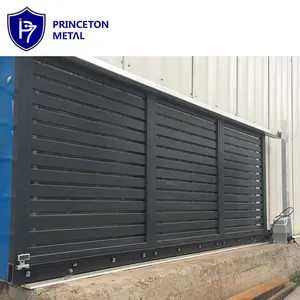 PRINCETON METAL Factory Price Aluminum Driveway Entry Gates kits and fittings