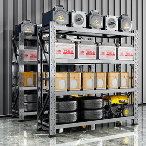 Étagères industrielles robustes en acier inoxydable avec support réglable de protection contre la corrosion pour le stockage en entrepôt - Product Image 6