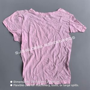 Trapos de Limpieza Industriales de Color Claro Tipo Camiseta - Trapos 100% Algodón para Limpieza Industrial - Product Image 3