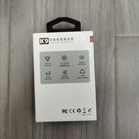 Wiederauf lad bares kabelloses Kondensator mikrofon K9, Typ-C-Schnitts telle, geeignet für mobiles Live-Streaming auf Mobiltelefonen