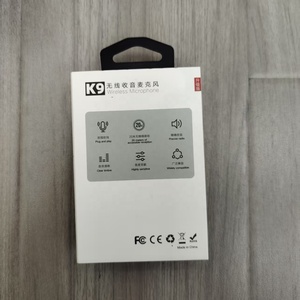 Microphone à condensateur sans fil rechargeable K9, interface de type C, adapté à la diffusion en direct mobile sur les téléphones mobiles - Product Image 5
