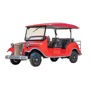 Voiture de tourisme électrique antique classique vintage 2/5/8/11 places noir/blanc batterie sans entretien transport spécial - Product Image 3