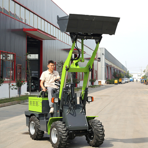 Sơn đông sản xuất Mini Skid chỉ đạo Bộ nạp điện bánh xe kết thúc trước <span class=keywords><strong>loader</strong></span> Máy kéo xe tải máy - Product Image 2