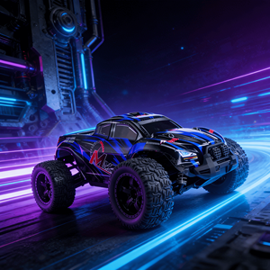 รถบรรทุกมอนสเตอร์วิบากไฟฟ้าขนาด 1/10 รุ่น 1031 Hobby ขับเคลื่อน 4 ล้อ 2.4GHz ความเร็วสูง <span class=keywords><strong>MMax</strong></span> ของเล่นรถบังคับวิทยุ - Product Image 3