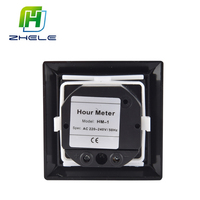 Compteur d'accumulation de machines HM-1 HM-2, compteur horaire de précision sur panneau, installation 72x72, minuteur