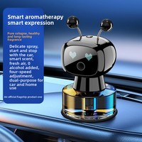 Diffuseur de parfum automatique intelligent pour voiture, robot pulvérisateur IA, machine à parfum en plastique longue durée, gel désodorisant pour intérieur de voiture