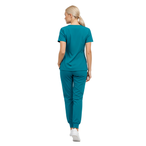 सर्वश्रेष्ठ आपूर्तिकर्ता का नया फैशनेबल उच्च गुणवत्ता वाले नर्सिंग स्क्रब सेट वयस्कों के लिए प्रीमियम गुणवत्ता अस्पताल 94% पॉलिएस्टर + 6% - Product Image 2