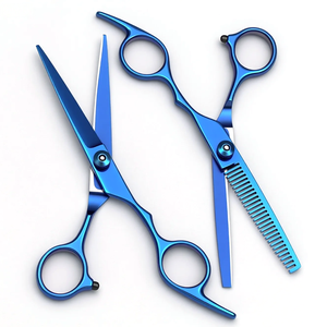 Ciseaux de cheveux professionnels de 6 pouces en acier inoxydable lames tranchantes poignée ergonomique pour Salon barbier maison coupe de cheveux styliste outil 1001 - Product Image 4
