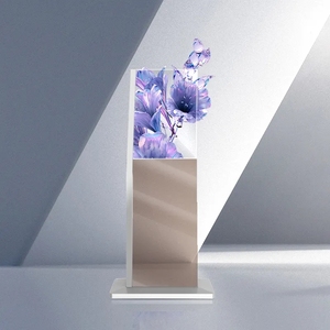 <span class=keywords><strong>Écran</strong></span> <span class=keywords><strong>OLED</strong></span> <span class=keywords><strong>transparent</strong></span> 55 pouces OEM à <span class=keywords><strong>prix</strong></span> d'usine, TV 1080p à contraste élevé, affichage tactile capacitif pour kiosque vidéo mural intérieur - Product Image 4