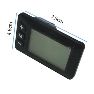 24V 36V 48V Panneau réglable Ebike <span class=keywords><strong>Écran</strong></span> <span class=keywords><strong>LCD</strong></span> pour <span class=keywords><strong>vélo</strong></span> <span class=keywords><strong>électrique</strong></span> Scooter G51 Ensemble d'accessoires lumineux Ebike - Product Image 5