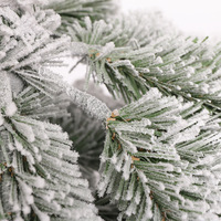 Arbre de Noël Popup Crayon maigre extérieur Arbre de Noël décoratif pliable mince avec lumière LED
