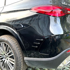 Autocollants de canards arrière pour Mercedes-Benz GLC-Class X254 2023+, texture carbone noir piano, adhésifs pour ailes de voiture - Product Image 2