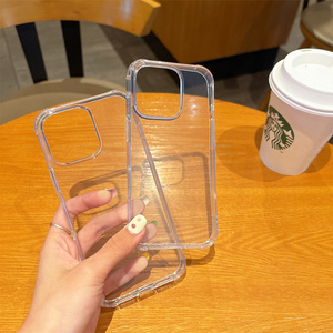เคสใสสำหรับ iPhone XS Max, 11, 12, 13, 14, 15 Pro แบบนิ่ม TPU  จำนวนมากราคาส่ง, เคสกันกระแทกสำหรับ iPhone 17 Pro  บาง 2.0 มม. โปร่งใส - Product Image 4