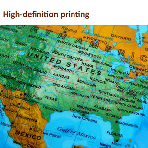 Globo Terráqueo Iluminado para Niños y Adultos de Todas las Edades con Soporte de Madera 7 en 1 - Globo con <span class=keywords><strong>Mapa</strong></span> de Estrellas, Vista Nocturna y Constelaciones - Product Image 4