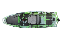 Vicking 2025 Nouveauté Kayak de pêche modulaire à deux places à deux sections détachables avec pédale à hélice en HDPE Kayak pliable Sports nautiques