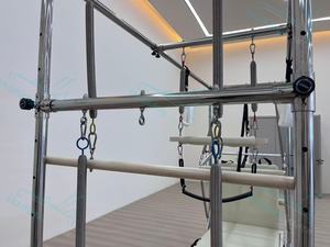 Kommerzielle verstellbare Pilates 3-in-1 Cadillac Bett Ahorn Holz Multifunktion ale Trapez Reformer Maschine für Pilates Studio - Product Image 4