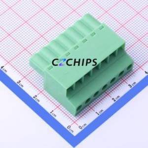 KF2EDGKC-5.0-7P Plug-in Terminal Block P=5mm Connector ( Connector Type: Plug )( Construction: 1x7P )( Pitch: 5mm ) - Product Image 1