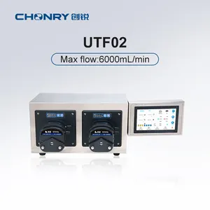 Bơm Nhu Động UTF02 Với Hệ Thống Bơm Nhu Động Kiểm Soát Tốc Độ Bơm Nhu Động Lưu Lượng Cao