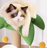 Meilleure Vente : Arbre à Chat Gain de Place avec Maison Intégrée et Griffoir – Idéal pour Salon Intérieur – Fournitures pour Animaux de Compagnie