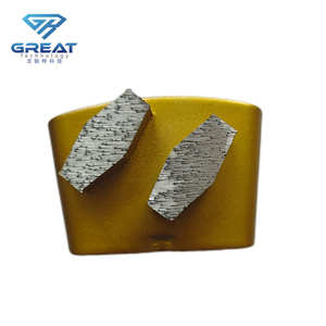 แผ่นเจียรเพชร HTC ขายดี บล็อกขัดแบบเปลี่ยนเร็ว หัวเจียรแบบสองหกเหลี่ยม สำหรับเครื่องเจียรคอนกรีต - Product Image 2