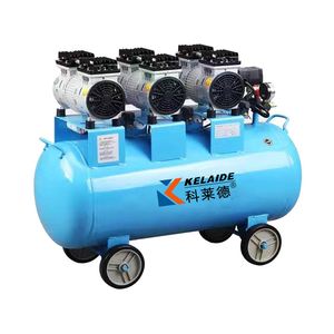 เครื่องอัดอากาศแบบไร้น้ำมัน KELAIDE KLD-1103 15KW 500L สำหรับงานทันตกรรม ให้อากาศบริสุทธิ์ พร้อมชุดเครื่องอบแห้งด้วยสารดูดความชื้น สำหรับบรรจุภัณฑ์อาหารและอุปกรณ์ไฟฟ้า - Product Image 1
