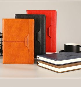 Agenda en cuir rigide personnalisé A5/B5, exquis, pour le bureau et l'école, multicolores, pour étudiants et professionnels, 100 feuilles - Product Image 1