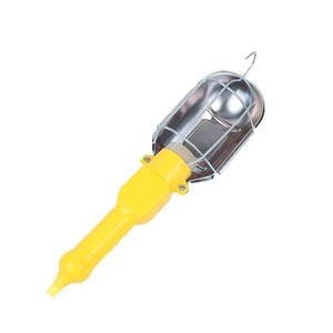 Lampe d'inspection portative rechargeable à LED avec revêtement métallique jaune - Product Image 4