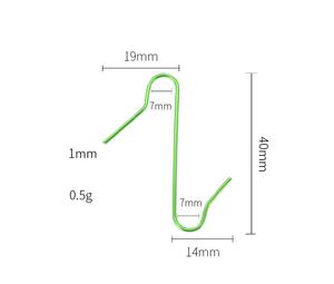 Gantungan hiasan kawat logam untuk rumah, dekorasi pohon Natal nyaman menggantung gantungan dalam kotak kemasan - Product Image 6