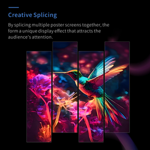High Definition Portable Folding Led <b>Poster</b> Display Screen P2.5mm <b>Poster</b> Led Display Creative Multiple <b>Poster</b> Splicing Together - Product Image 3