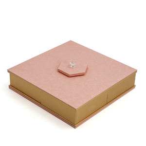 Caja <span class=keywords><strong>de</strong></span> Regalo <span class=keywords><strong>de</strong></span> Lujo Personalizada <span class=keywords><strong>con</strong></span> Múltiples Cajones y Asa <span class=keywords><strong>de</strong></span> Cristal - Empaque Rígido Premium <span class=keywords><strong>para</strong></span> Joyería y Cosméticos - Product Image 3