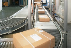 Truelisort Nieuwe Aanpasbare Rolbaan Verstelbaar met Motor RVS Pakket Sortering voor Retail Logistiek Magazijn - Product Image 3