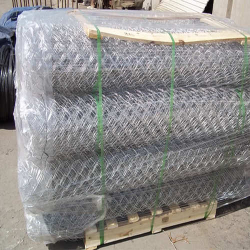 Metal 1.8m Galvanized Chain Link Fencing 60x60 Diamond 50ft