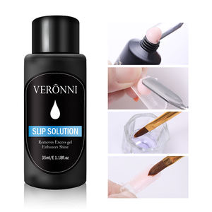 Gel de construction pour extensions d'ongles VERONNI, <span class=keywords><strong>solution</strong></span> liquide antidérapante, 35 ml - Product Image 5