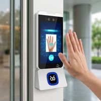 Modul Pembaca RFID NFC Pengenal Vena Telapak Tangan Android 5 Inci, Pemindai Biometrik 4G untuk Kios Pembayaran Bisnis