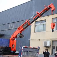 Nouvelle grue de camion de 6 tonnes et 10 tonnes, grue hydraulique pour véhicules