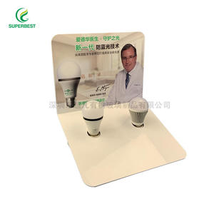 Aangepaste Acryl Led Lamp Display <span class=keywords><strong>Tester</strong></span> Stand Groothandel Desktop Live Display Stand - Product Image 5